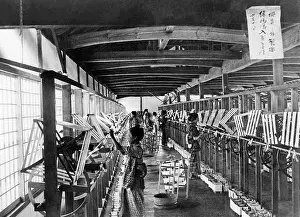 Unwinding: Silk production in Japan, 1913