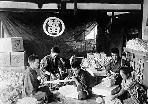 Weave: Silk production in Japan, 1936