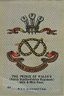 Buffs: Silk Regimental Badges