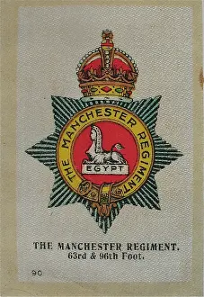 Buffs: Silk Regimental Badges