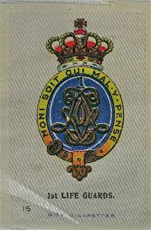 Buffs: Silk Regimental Badges