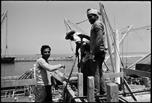 Silos: Silo - construction site - port - harbor - harbour