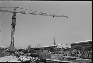 Silos: Silo - construction site - port - harbor - harbour