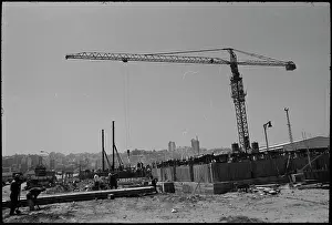 Silos: Silo - construction site - port - harbor - harbour