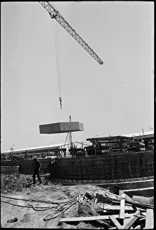 Silos: Silo - construction site - port - harbor - harbour