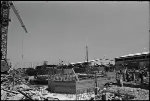 Silos: Silo - construction site - port - harbor - harbour