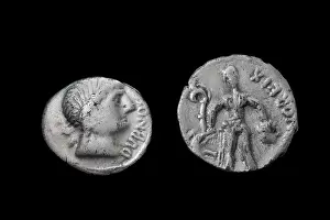 Franche: Silver coins, Musee de la Civilisation Celtique