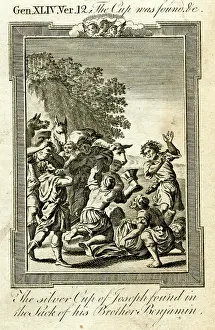 1780s: Silver cup of Joseph found in Benjamin's sack