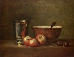 Chardin: The Silver Goblet, by Chardin