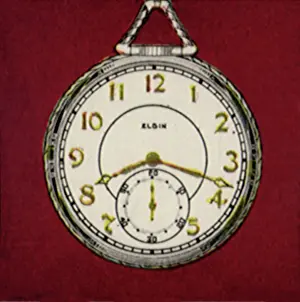 Numerals: Silver and Gold Watch