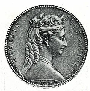 1869: Silver medal, Empress Eugenie's visit to Egypt