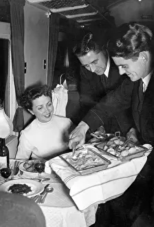 Waiters: Silver service on a train
