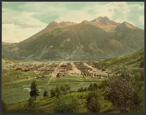 C1901: Silverton and Sultan Mountain, Colorado