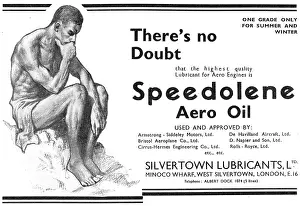 Silvertown: Silvertown Speedolene Aero Engine Oil