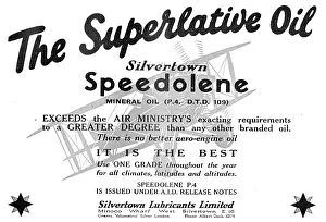 Silvertown: Silvertown Speedolene Engine Oil Exceeds