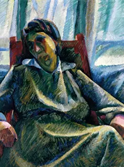 Boccioni: Silvia. Work by Umberto Boccioni