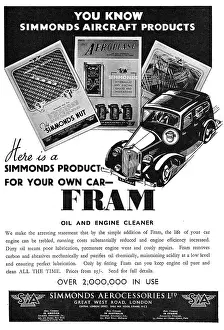 Fram: Simmonds Aerocessories : FRAM Filters