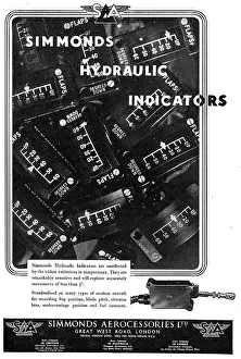 Indicators: Simmonds Aerocessories : Hydraulic Indicators