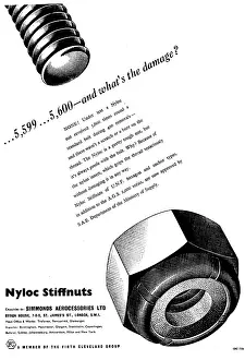 Aerocessories: Simmonds Aerocessories Nyloc Stiffnuts