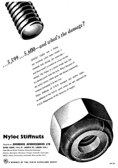 Fasteners: Simmonds Aerocessories Nyloc Stiffnuts