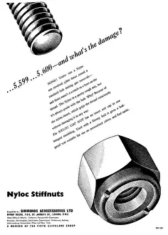 Fasteners: Simmonds Aerocessories Nyloc Stiffnuts