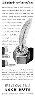 Aerocessories: Simmonds Aerocessories - Pinnacle Lock Nut 1949