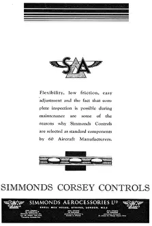 Corsey: Simmonds Aerocessories - Simmonds Corsey Controls