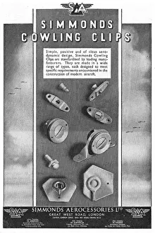 Cowling: Simmonds Aerocessories : Simmonds Cowling Clips