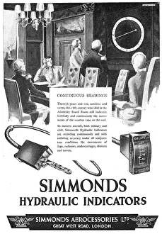 Indicators: Simmonds Hydraulic Indicators