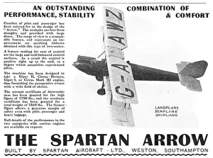 Simmond: Simmonds Spartan Arrow G-AAWZ