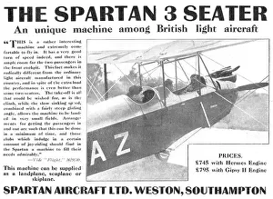 Simmond: Simmonds Spartan Arrow Light Aircraft
