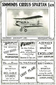 Simmond: Simmonds Spartan Press Notices