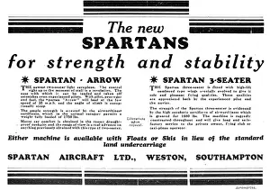 Simmond: Simmonds Sparton Arrow - Simmonds Spartan 3-Seater