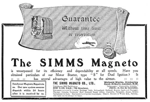 Magneto: Simms Aero-Engine Magnetos