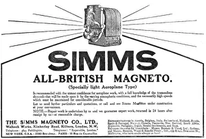 Magneto: Simms Aviation Magnetos