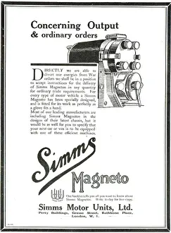 Magneto: Simms Aviation Magnetos