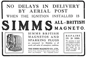 Magneto: Simms Aviation Magnetos - Aerial Post