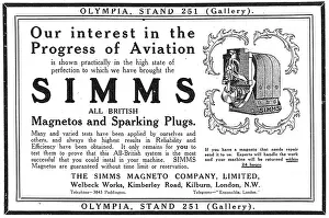 Magneto: Simms Aviation Magnetos & Sparking Plugs