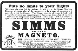 Magneto: Simms Magneto's Put No Limits On Your Flights