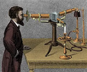 Colorization: Simms Spectroscope, 1830