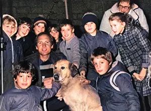 Andrew Besley: Simon Groom and Goldie, BBC Blue Peter