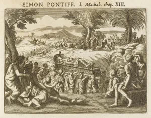 Buries: SIMON MACCABEUS