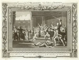 Treacherously: SIMON MACCABEUS KILLED