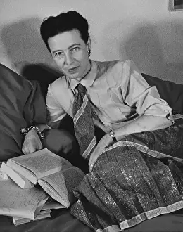 Existentialist: Simone de Beauvoir, 1948
