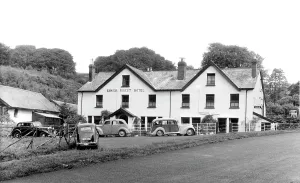Exmoor: Simonsbath, Exmoor Forest Hotel c1955