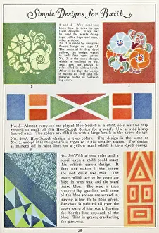 Dyed: Simple designs for batik