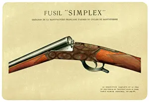 Fusil: Simplex gun by Mimard & Blachon