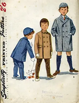 Simplicity: Simplicity pattern for boys coats