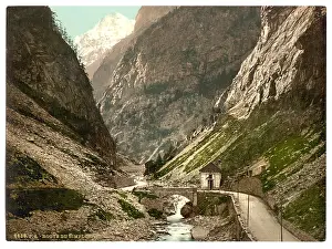 Valais: Simplon Pass, Gondoschlucht, Valais, Alps of, Switzerland