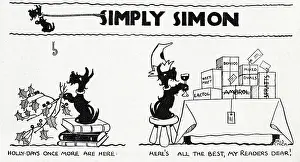 Spratts: Simply Simon Cartoon Strip by Iris Chick
